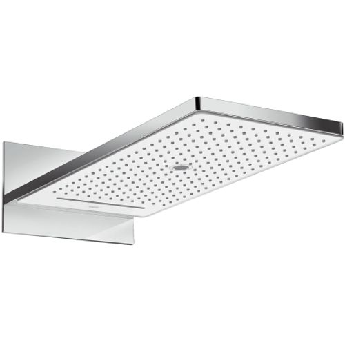 Hansgrohe-HG-Kopfbrause-Rainmaker-Select-580-3jet-Wandmontage-weiss-chrom-24001400 gallery number 1